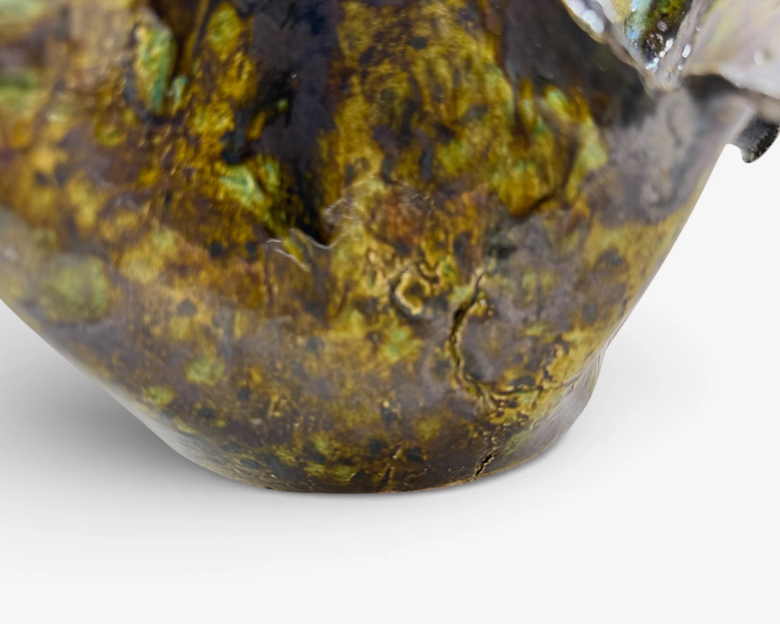 Photoroom_20260214_092948vintage scuptural studio pottery bowl ruffled form - Modern Artifact Decor.JPG