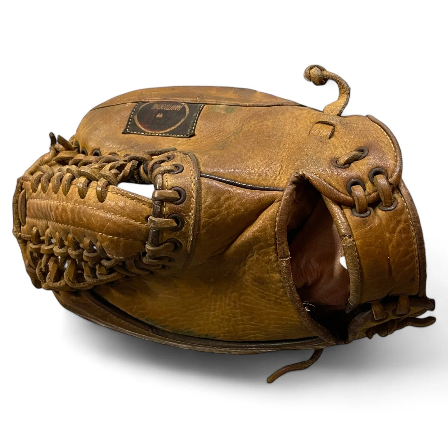 Vintage Hawthorne 60-4086 leather catchers mitt.