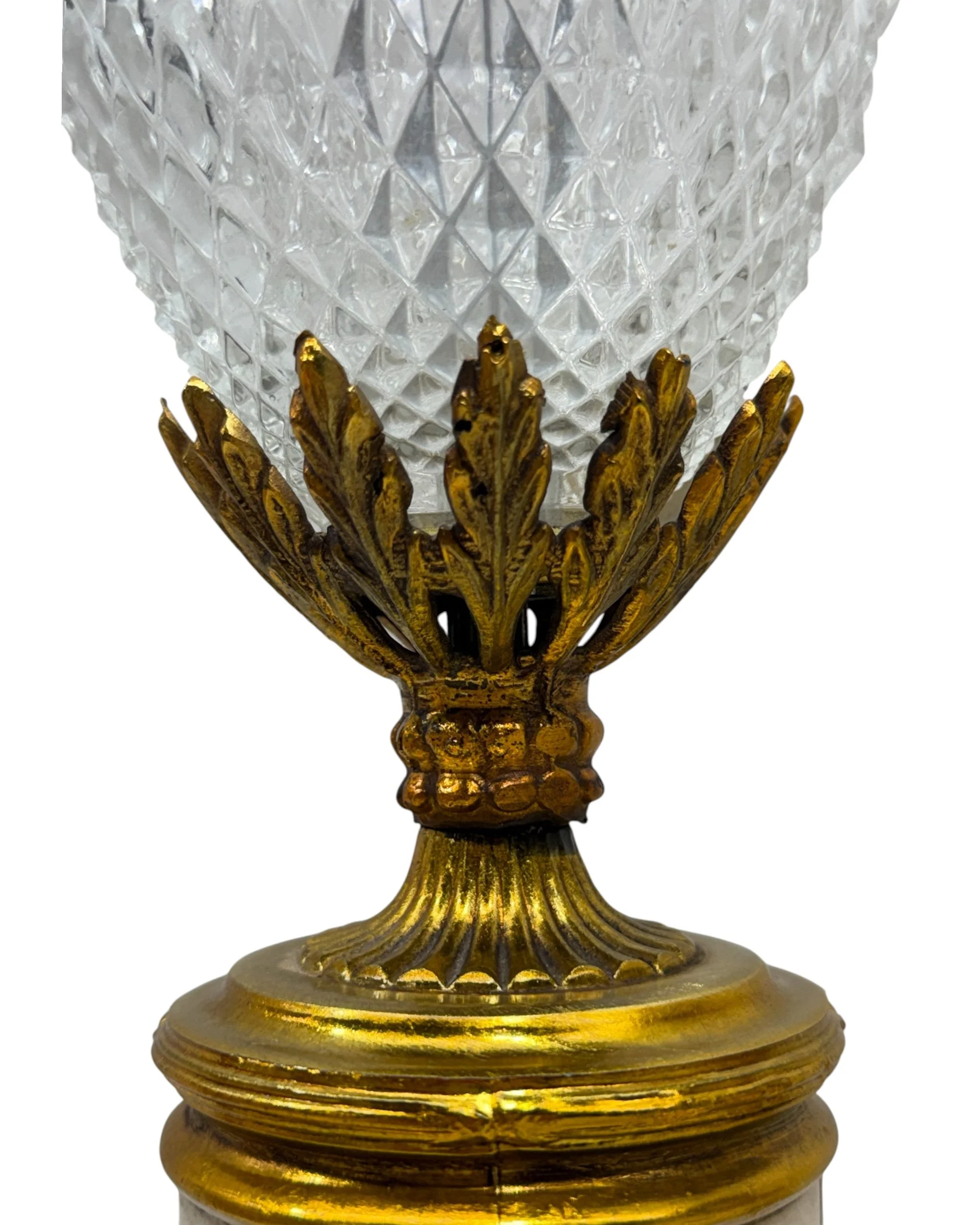 vintage hollywood regency pineapple table lamps pair - Modern Artifact DecorPhotoroom_20260730_065540.JPG