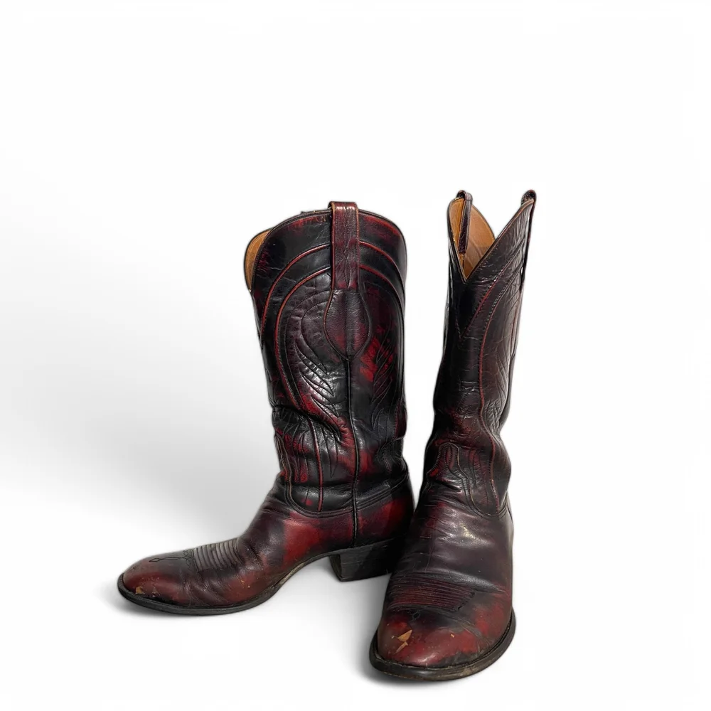 Vintage Lucchese Cowboy Boots L6608 - Size 10D, Classic  display picture 3