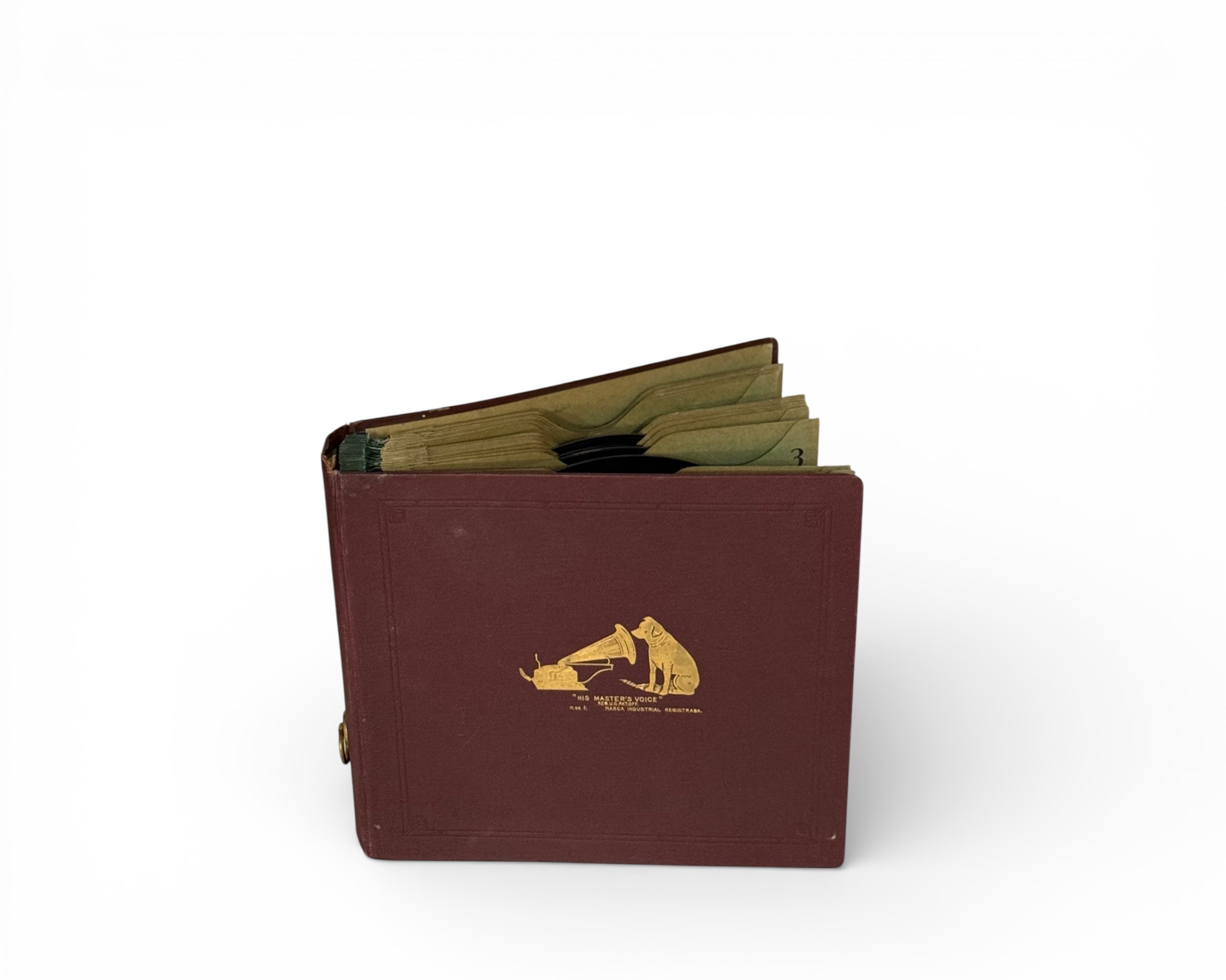 Photoroom_20260315_080904vintage RCA book with 78 records - Modern Artifact Decor.JPG