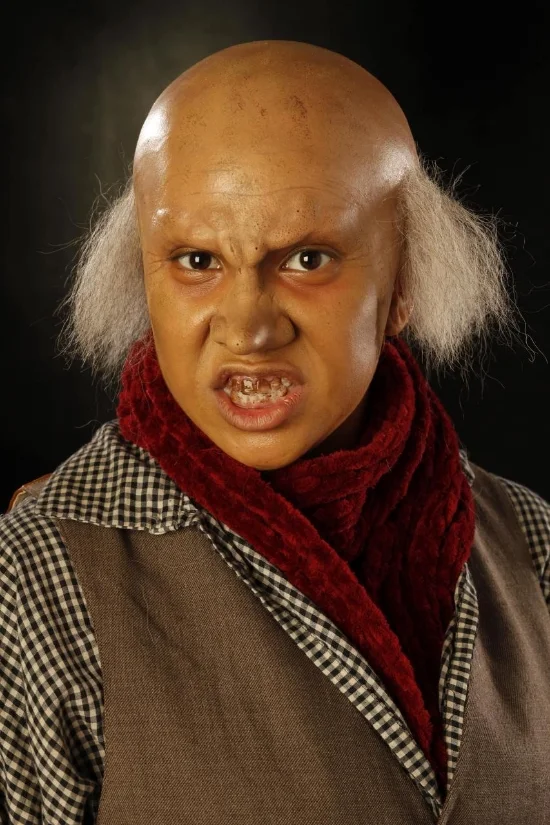 Unearthly Creature Artist applied foam latex pieces, bald cap, hair and character application Model: Laura Herrera 