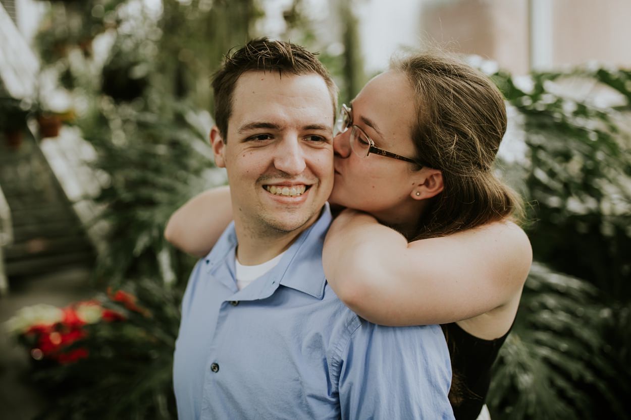 Indianapolis Zoo Engagement Session with Kristin and Ben