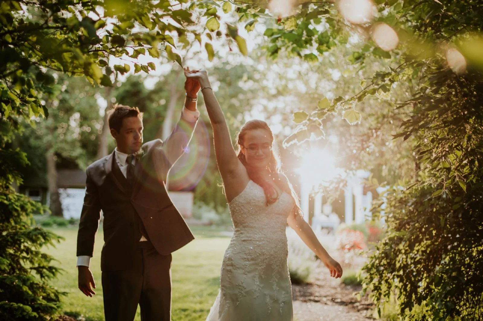 Willows Wedding with Kristin and Ben in Broad Ripple