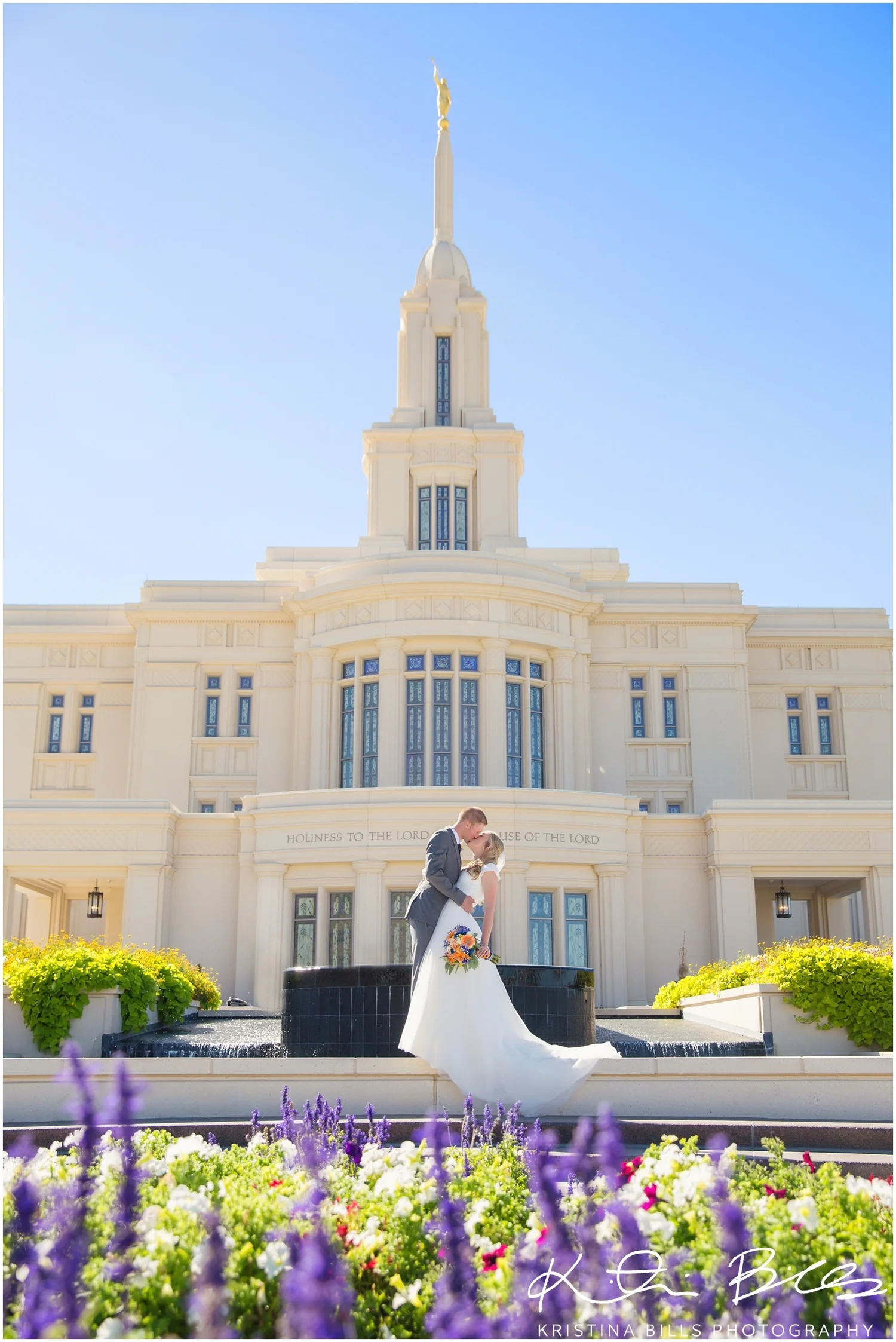 Jordan & Lindsay // Payson Utah Temple Wedding