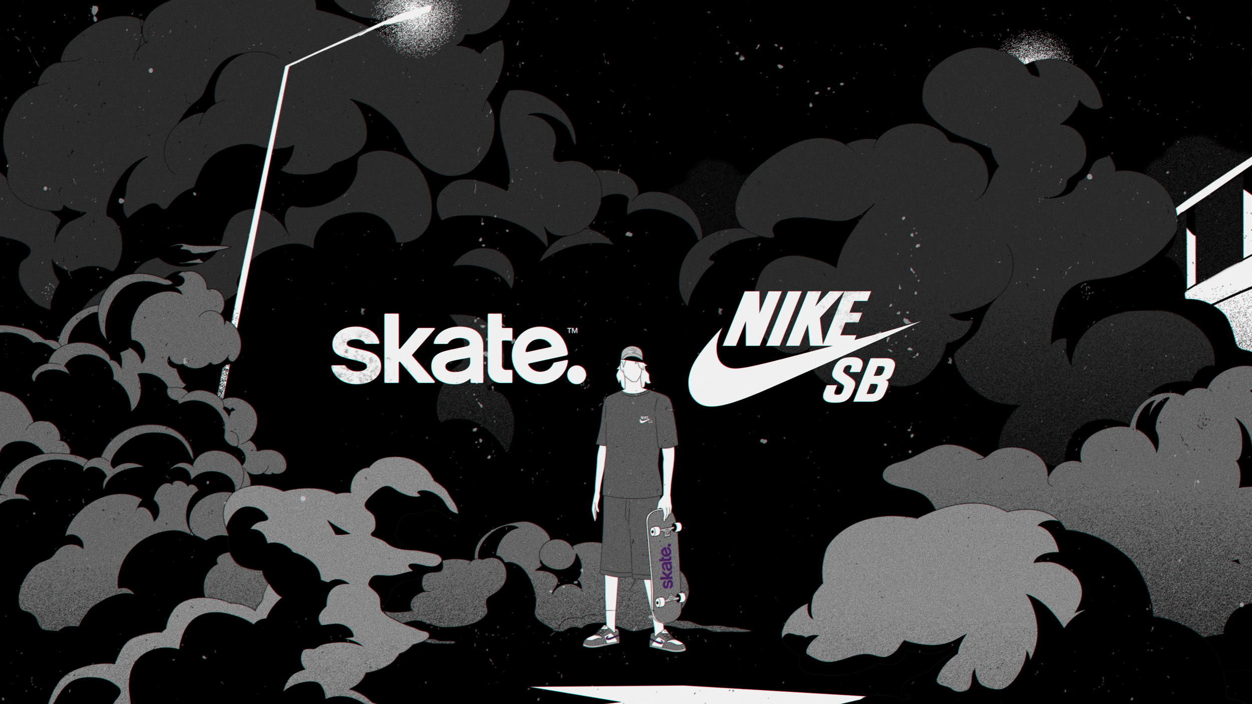 skate x Nike SB - "Never Clock Out"