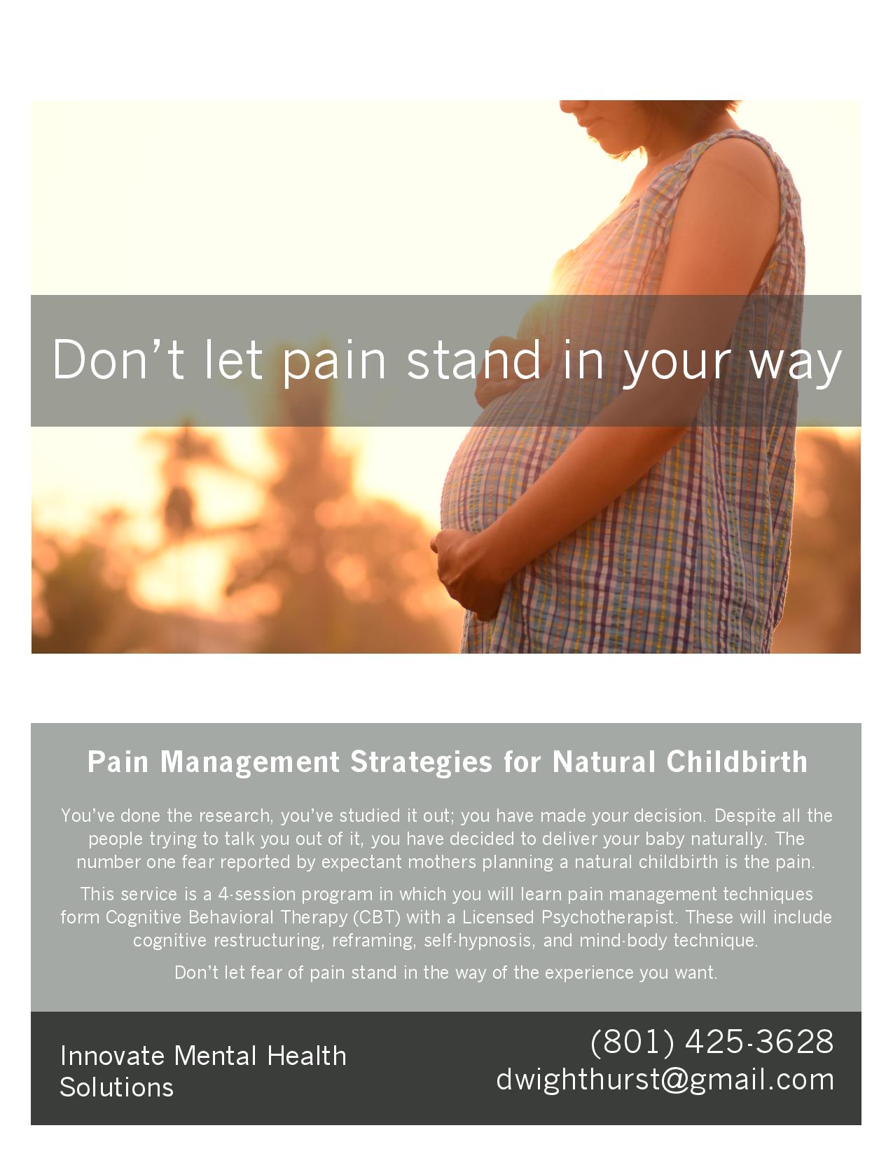 Pain Management for Natural Childbirth