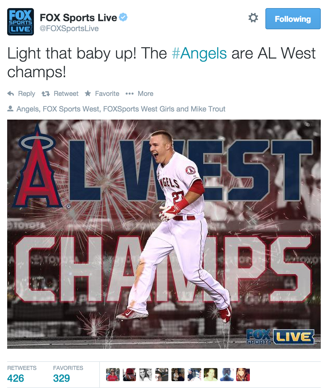 Angels Clinch