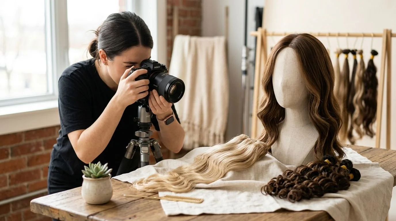 Hair Extension Product Photography: 2026 Guide