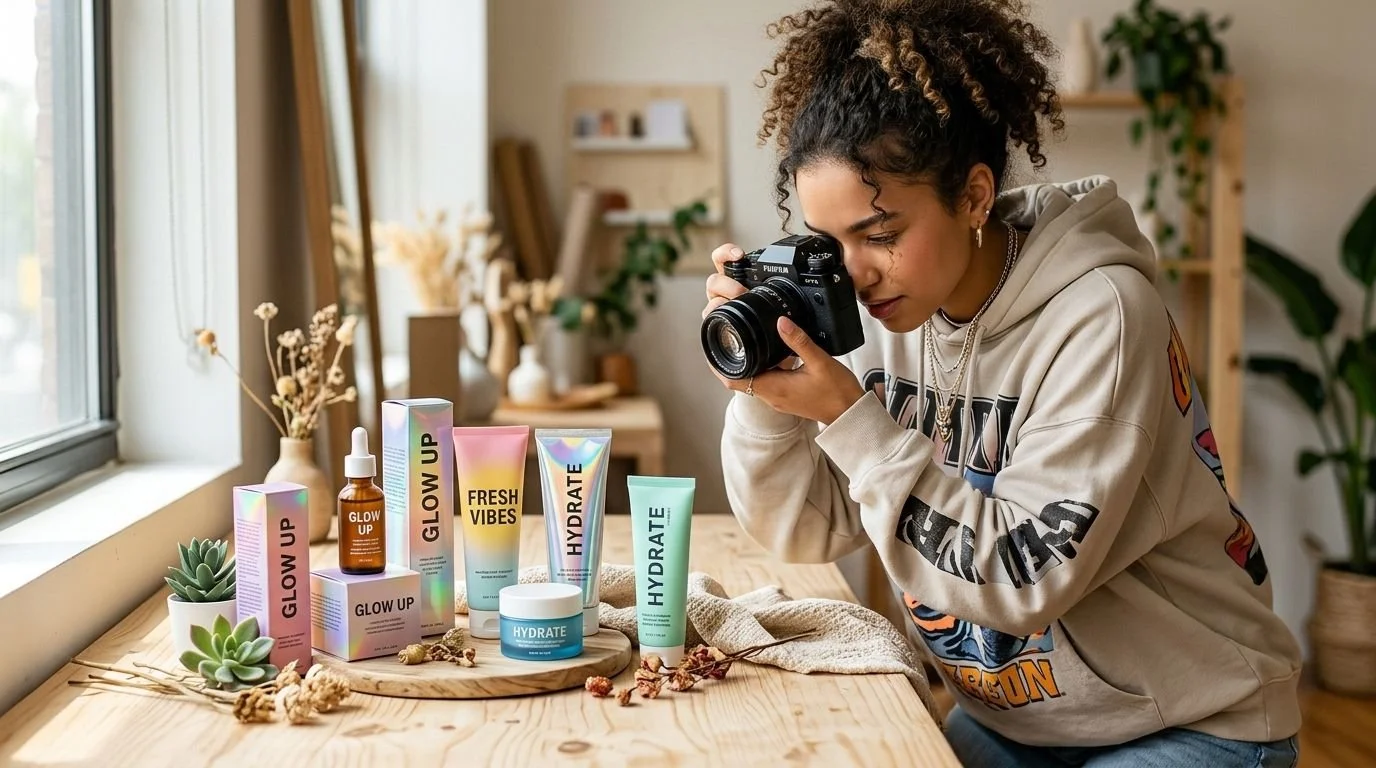 Gen Z Skincare Photography: What Works in 2026