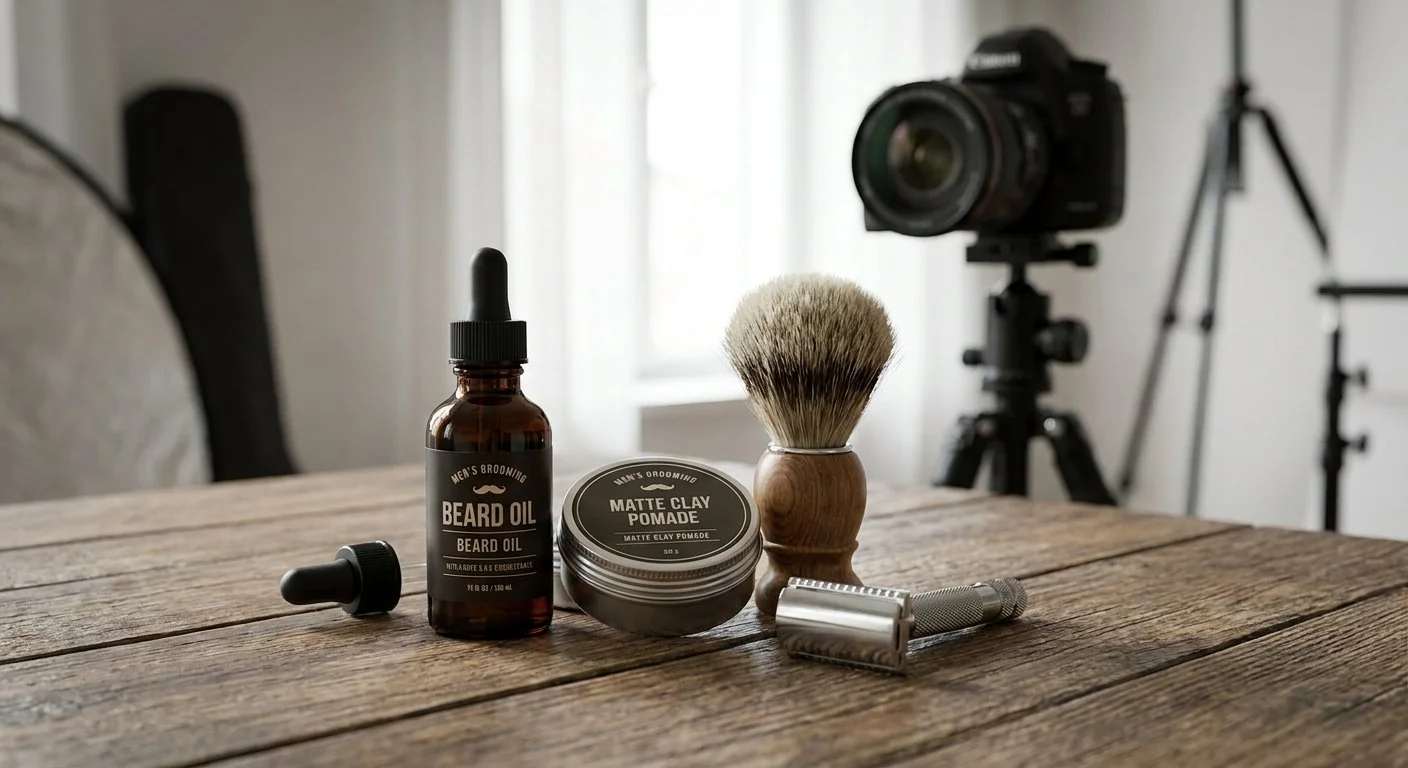 Product Photography for Men's Grooming Brands (2026)