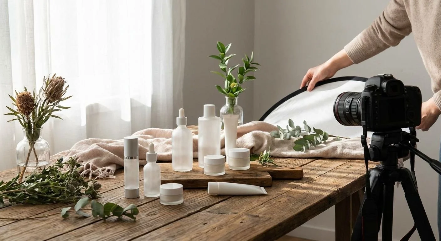 Cosmetic Photography for Private Label Skincare Guide 2026