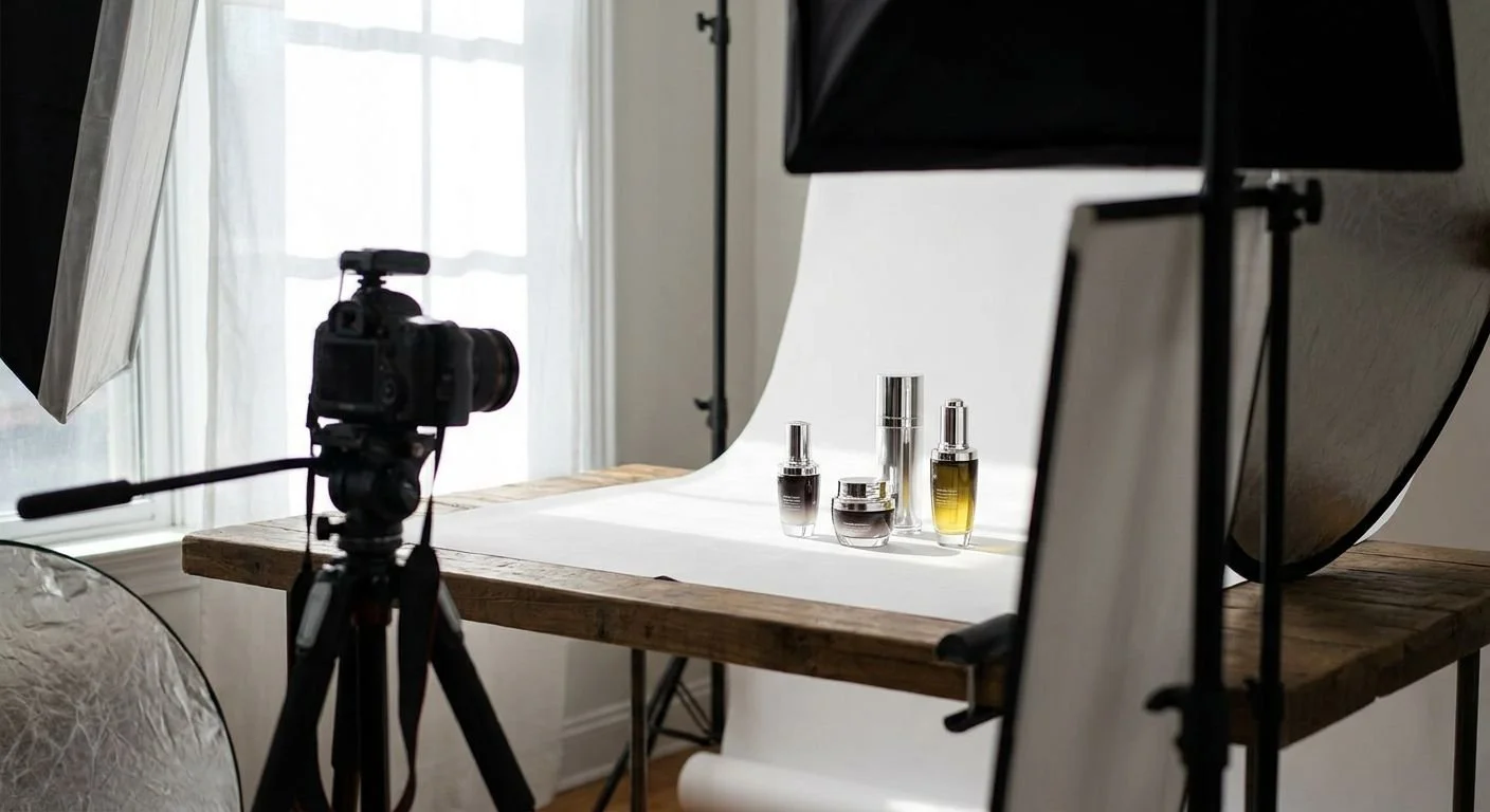 Best Lighting Setups for Skincare Bottle Photography 2026