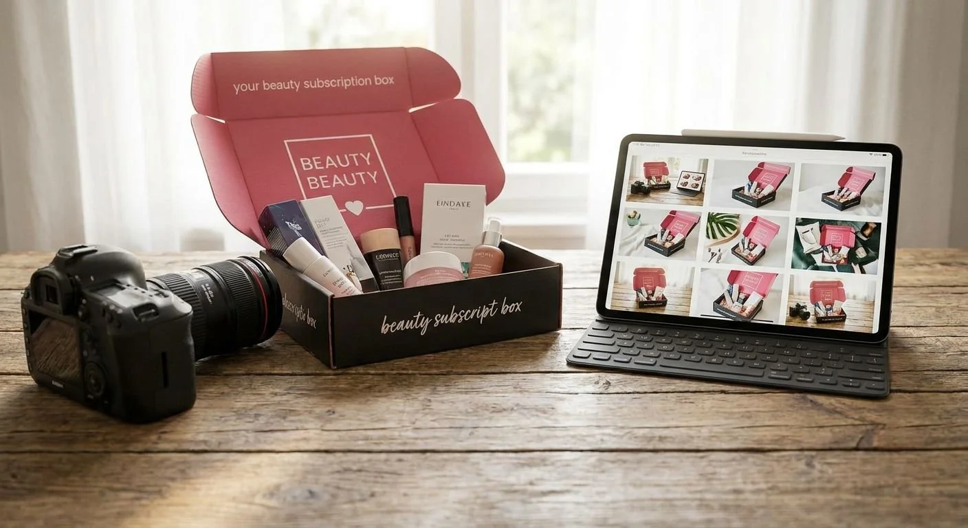 Best Packaging Shots for Beauty Subscription Boxes 2026