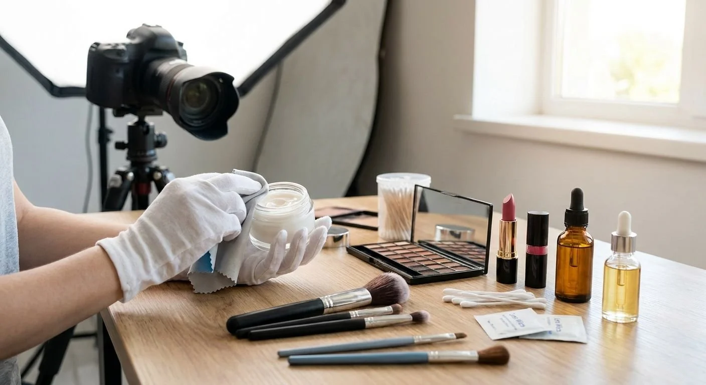 How to Prep Cosmetics for a Product Shoot (2026)