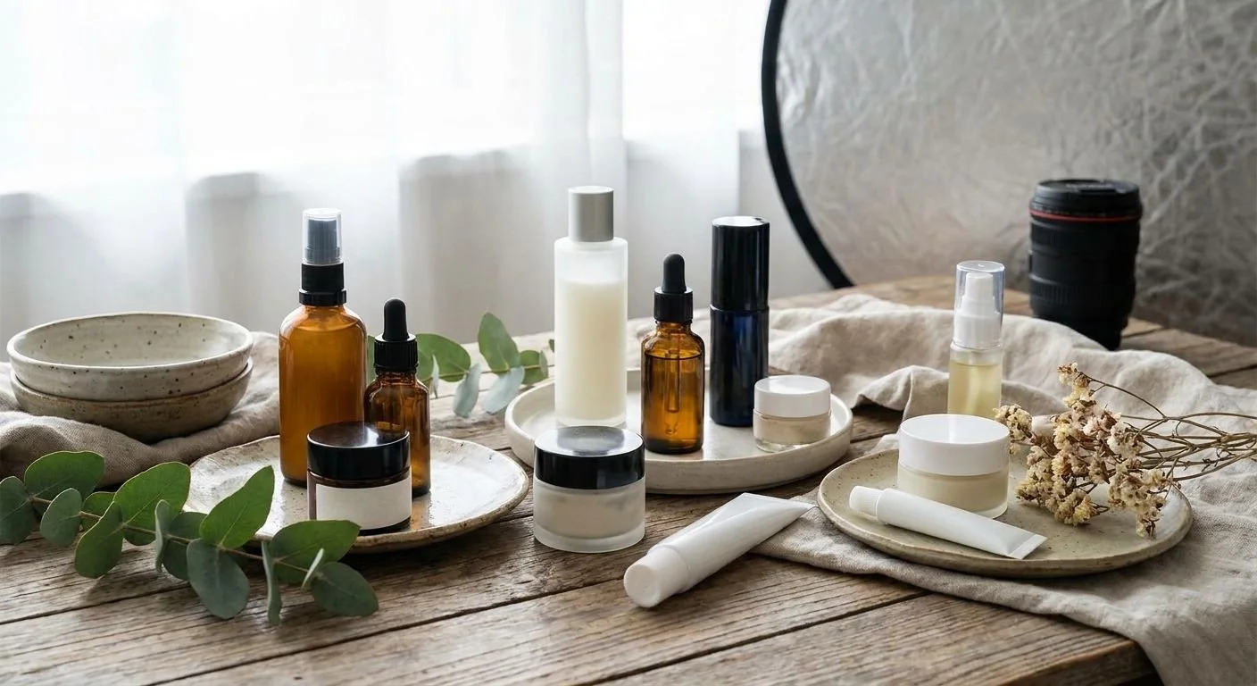 How to Style Skincare Products for a Photoshoot (2026)