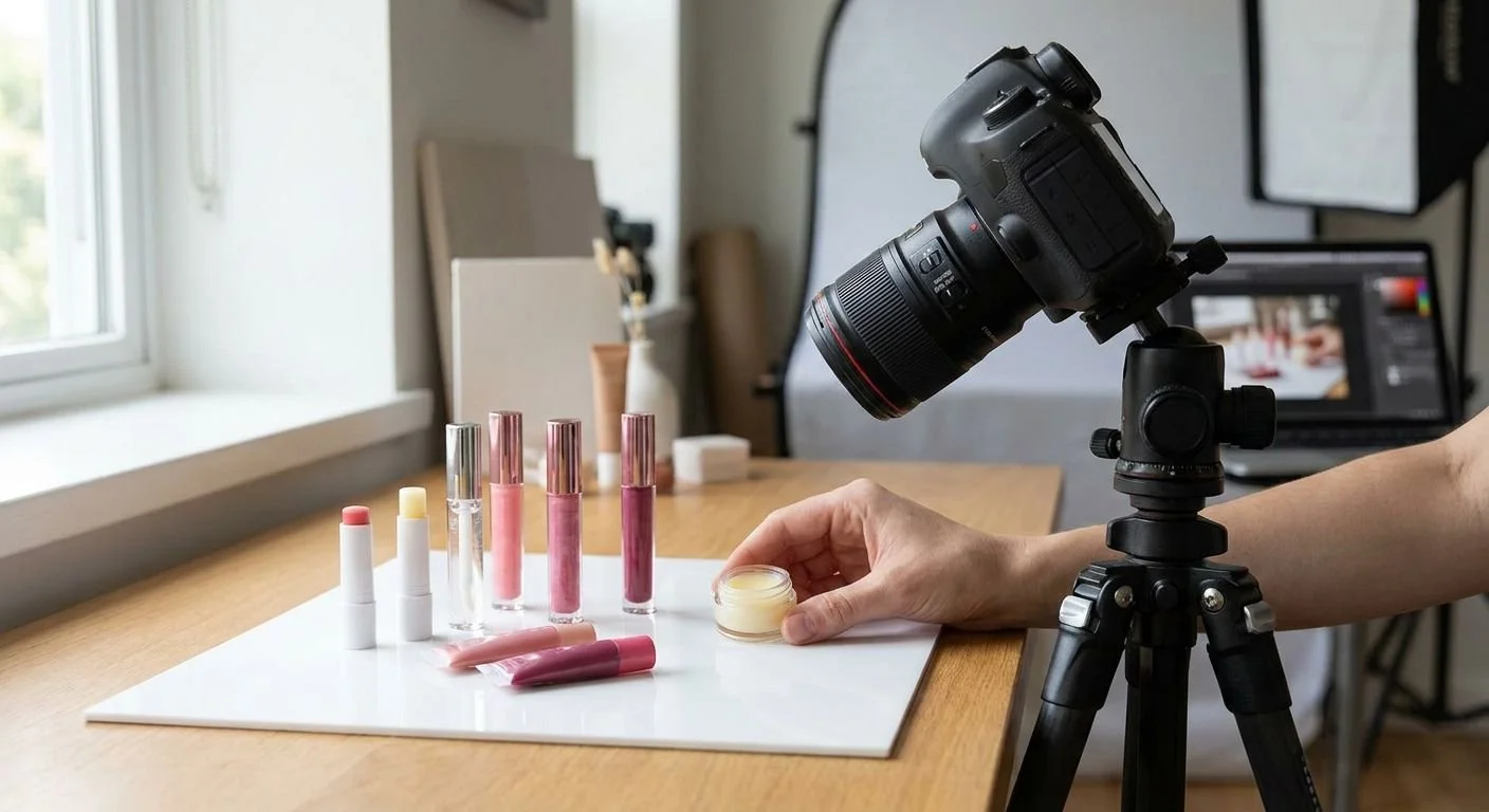 How to Shoot Lip Gloss Packaging (2026 Guide)