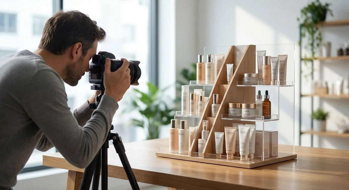 Beauty Point of Purchase Display Photography Guide 2026