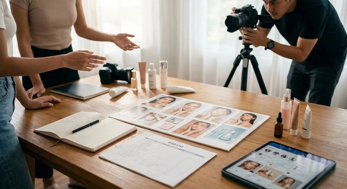 How to Plan a Paid Social Beauty Ad Shoot (2026)