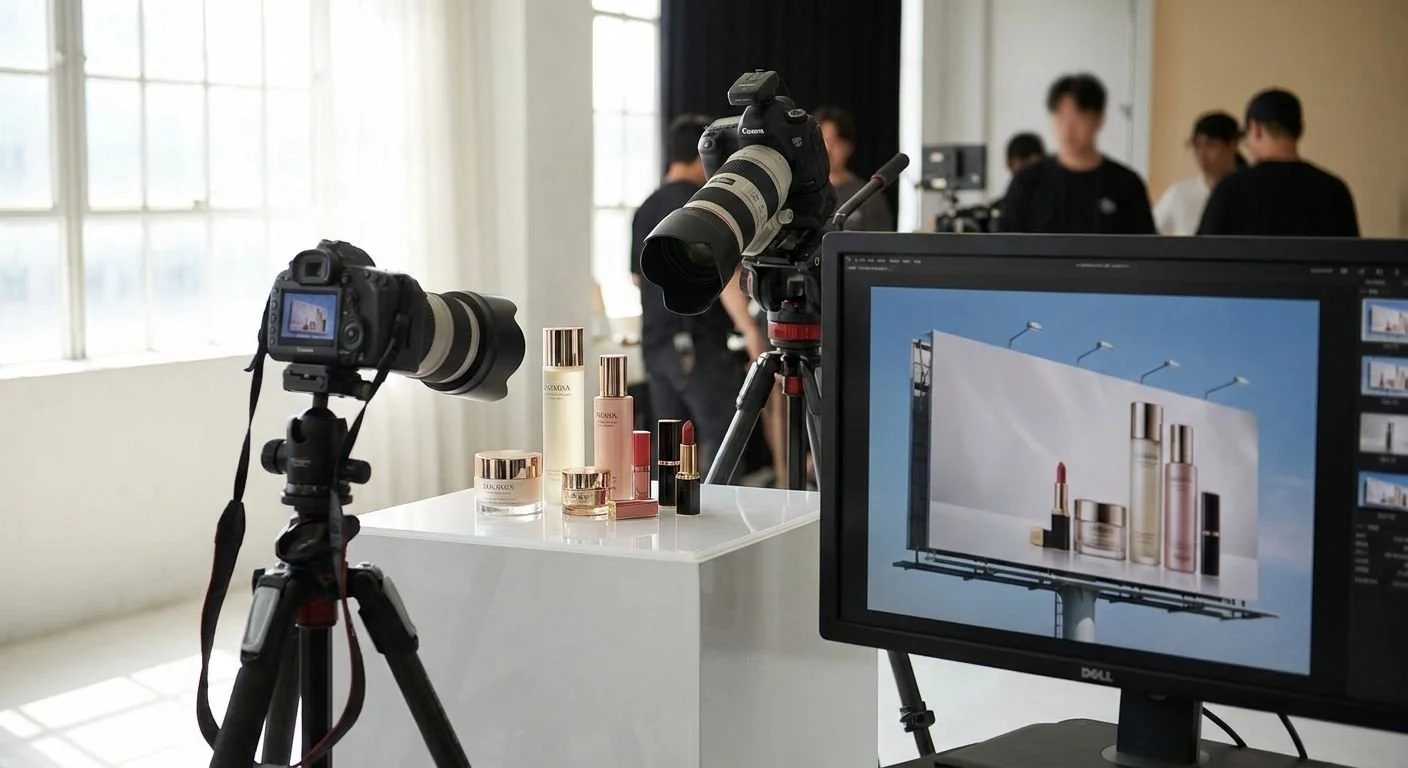 How to Photograph Beauty Products for Billboards (2026)