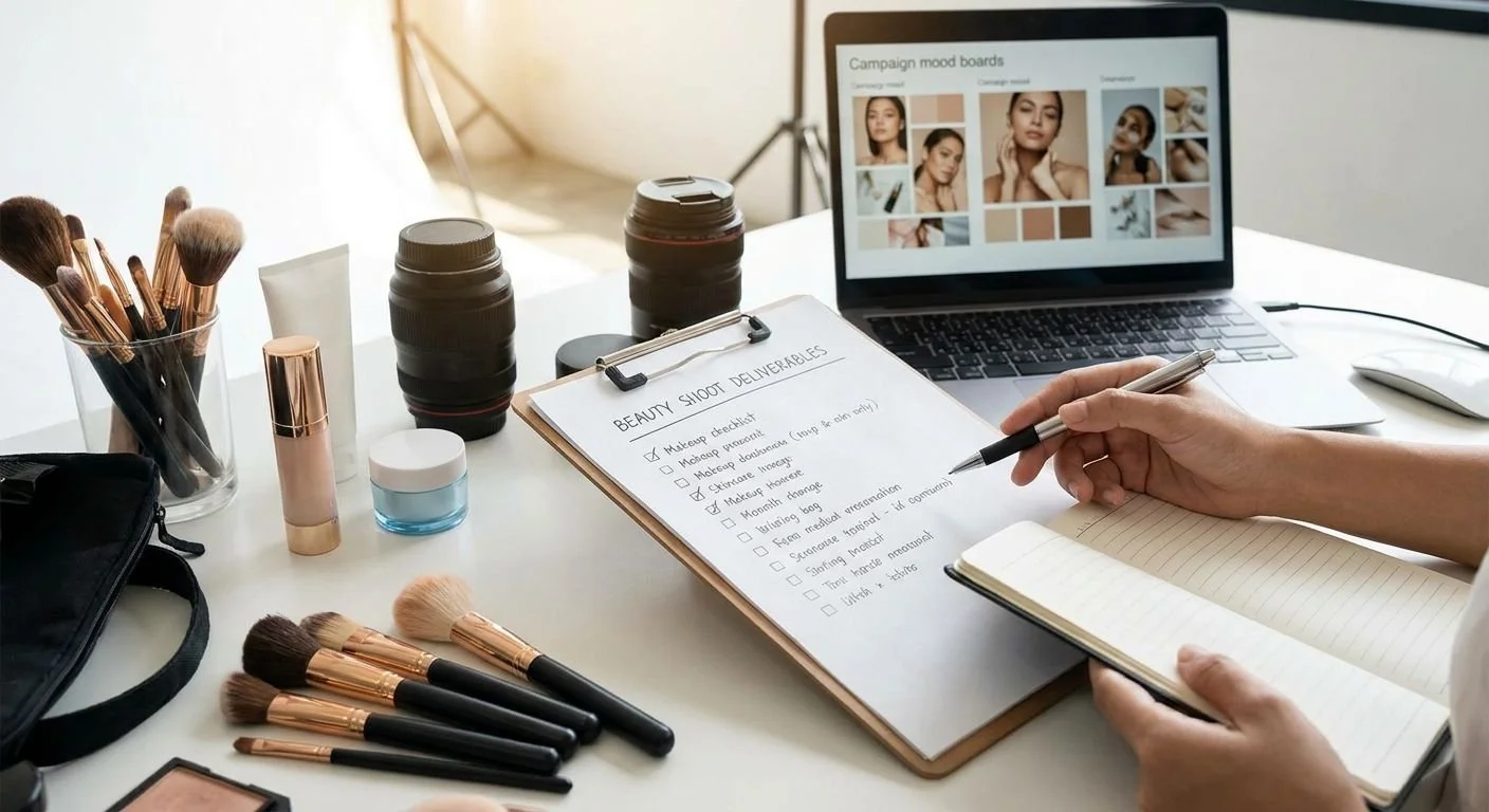 Deliverables Checklist for Beauty Shoots (2026 Guide)