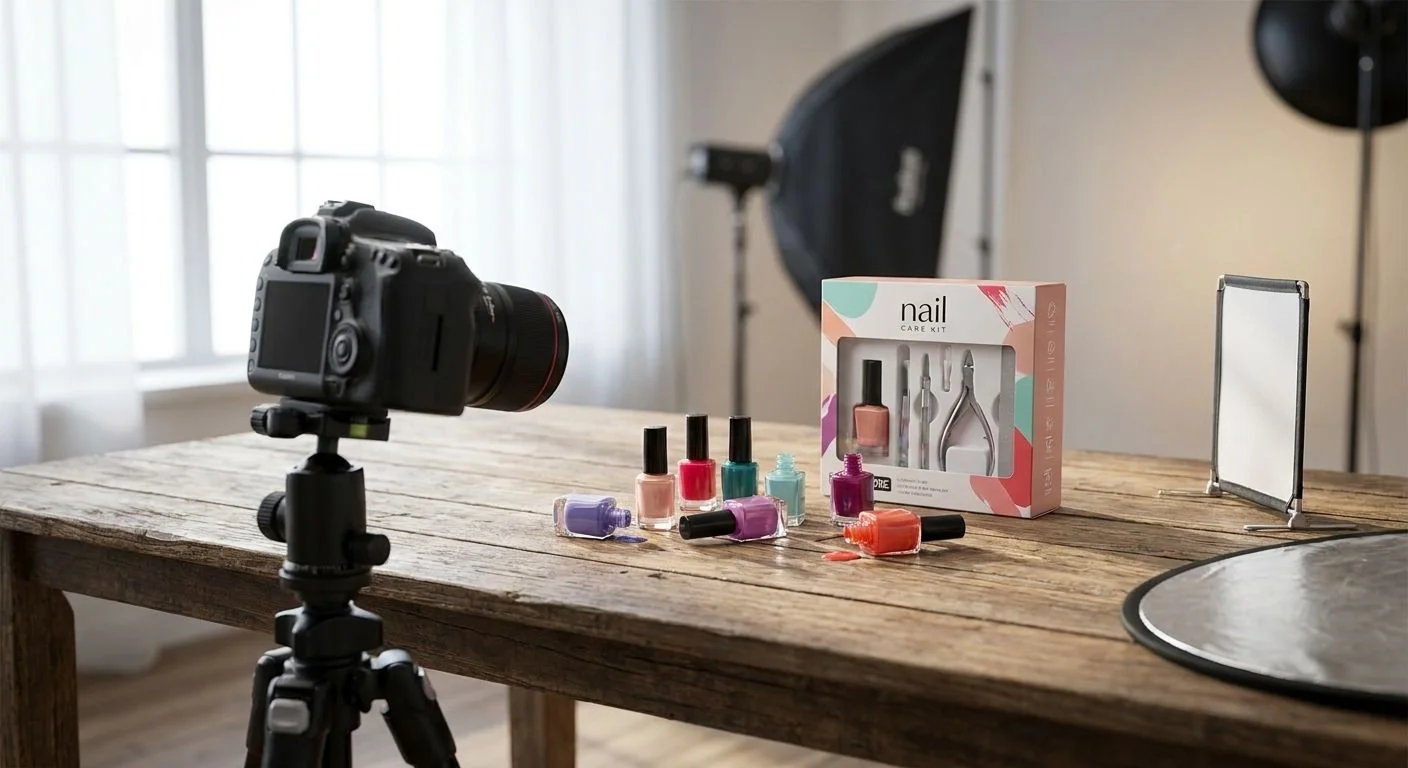 How to Photograph Nail Polish Packaging (2026 Guide)