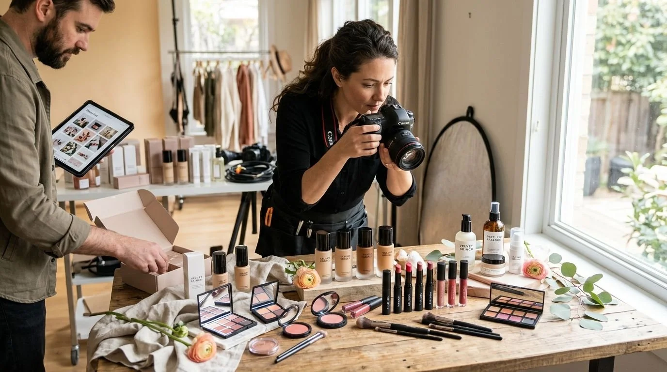 Multi-SKU Beauty Photography: Coordination Guide 2026