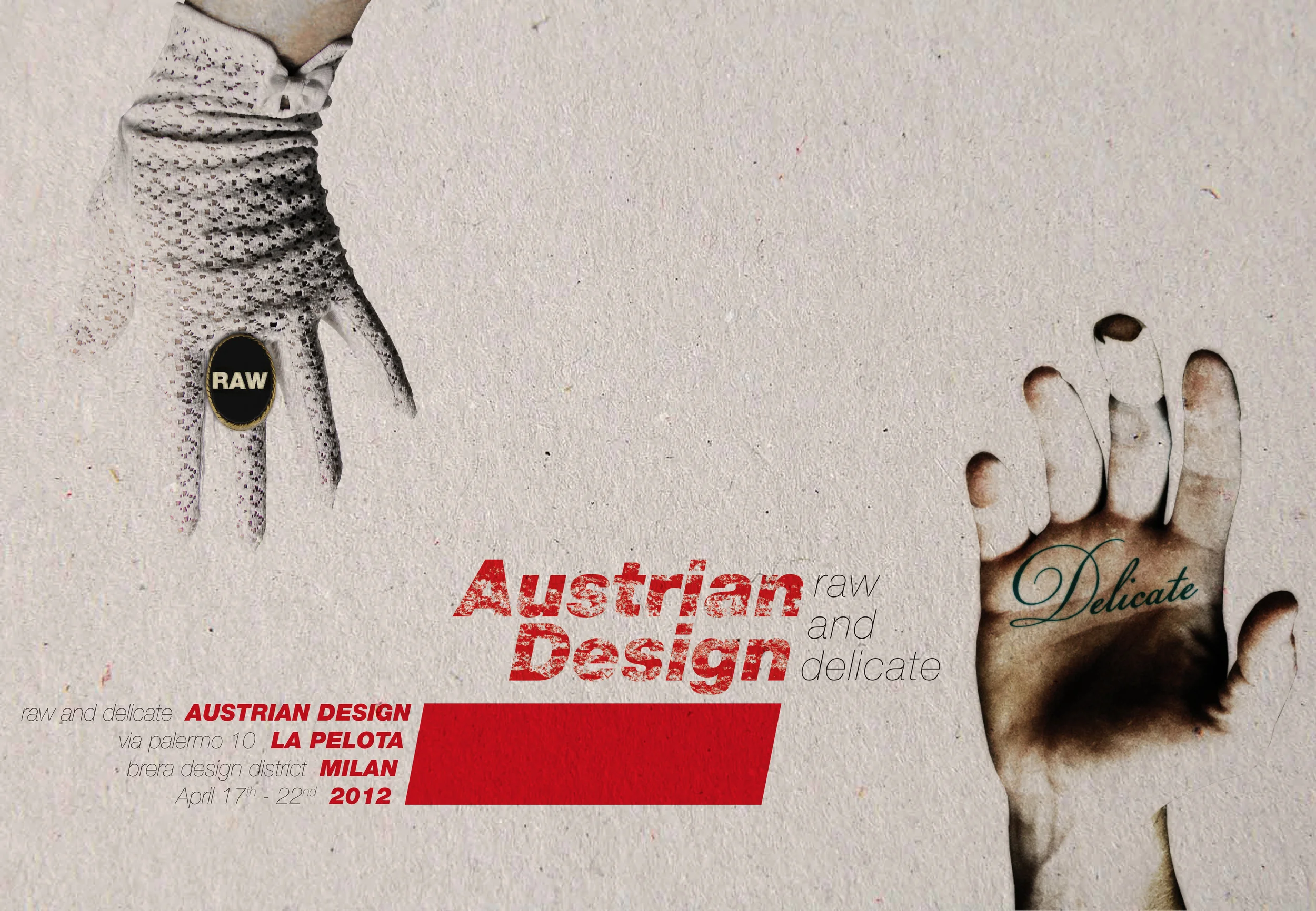 Concept, branding and graphic design for catalogue and advertising material