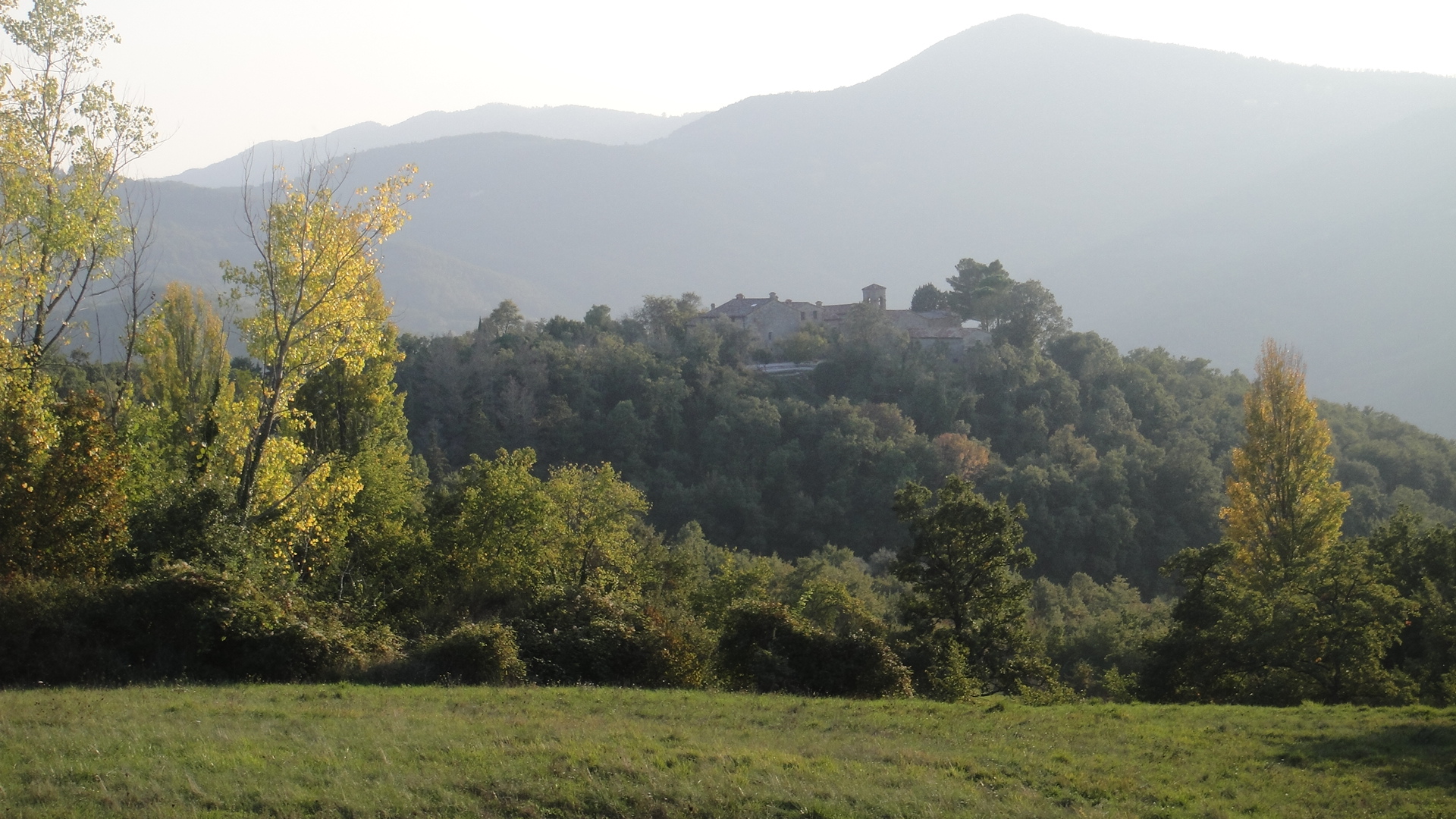 The Arthouse, located within an ancient hilltop castle in rural Umbria