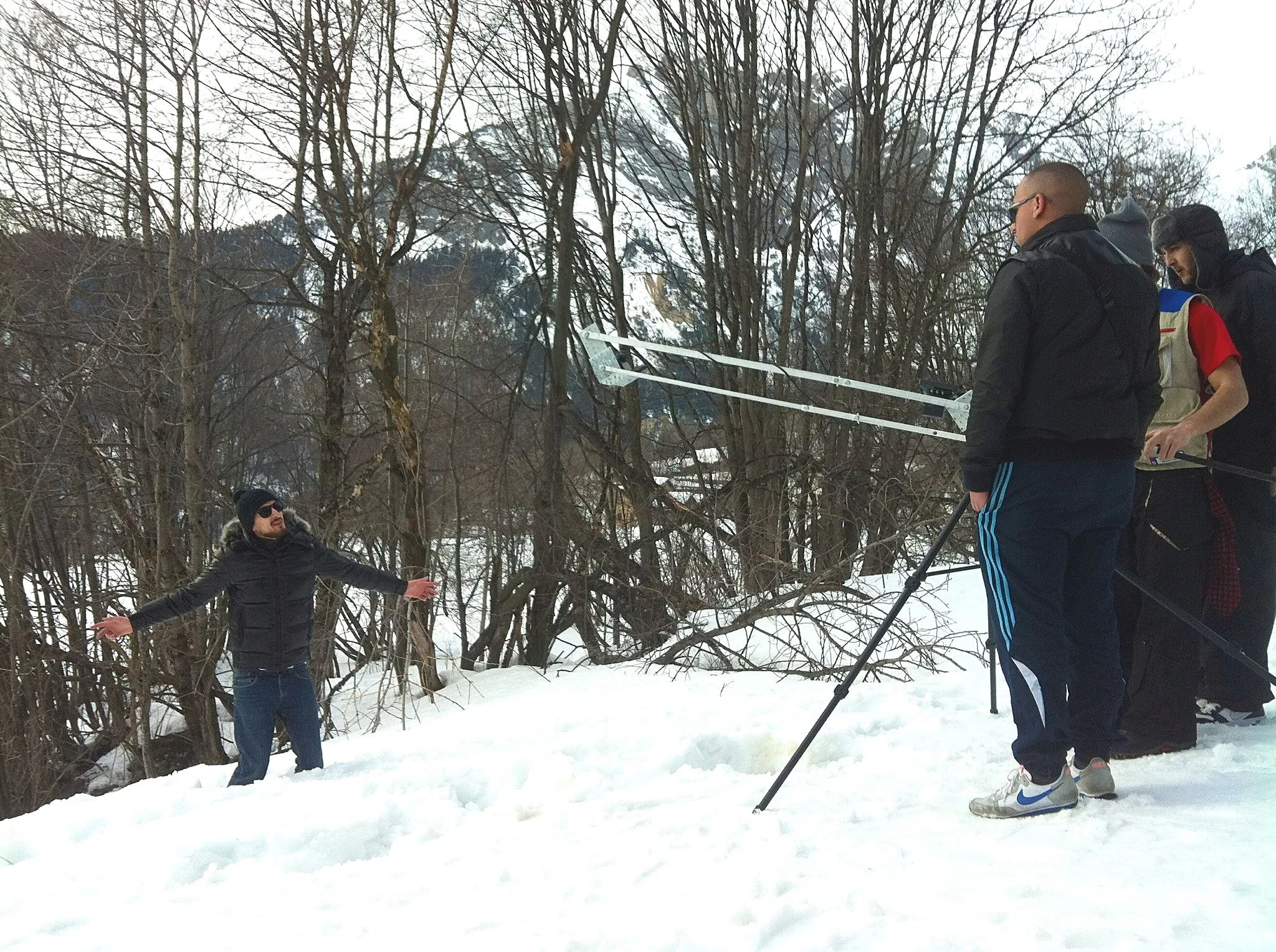  Premier jour de tournage du clip "Faim de Loup" de 100-16 l'équipe - 2012 