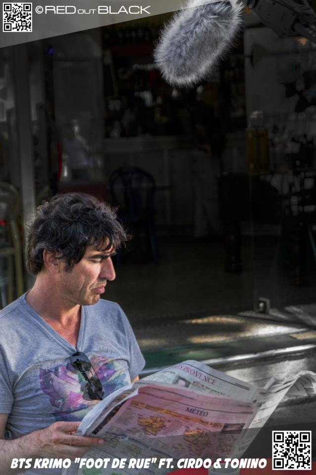  Premier jour de tournage du clip "Foot de Rue" de Krimo - 2012 