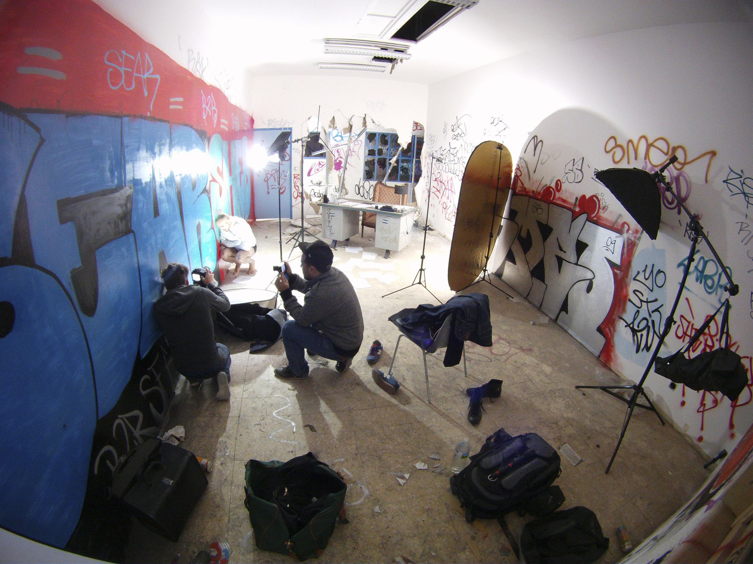  Shoot photo pour la pochette d'album "Psykotherapy" de Psyko - 2013 