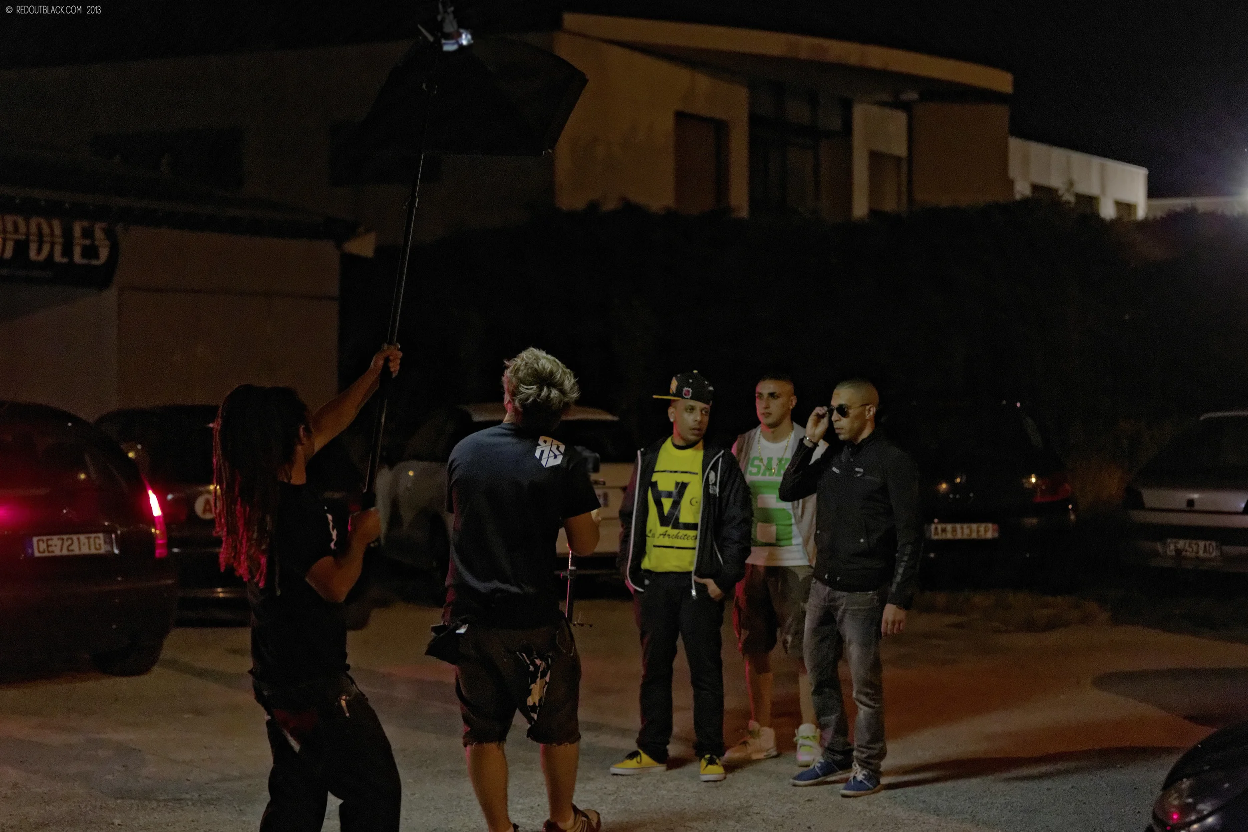  Tournage du clip "Baghi n'Difouly" de "Les Architectes" ft. Cheb Abed&nbsp; - 2013 