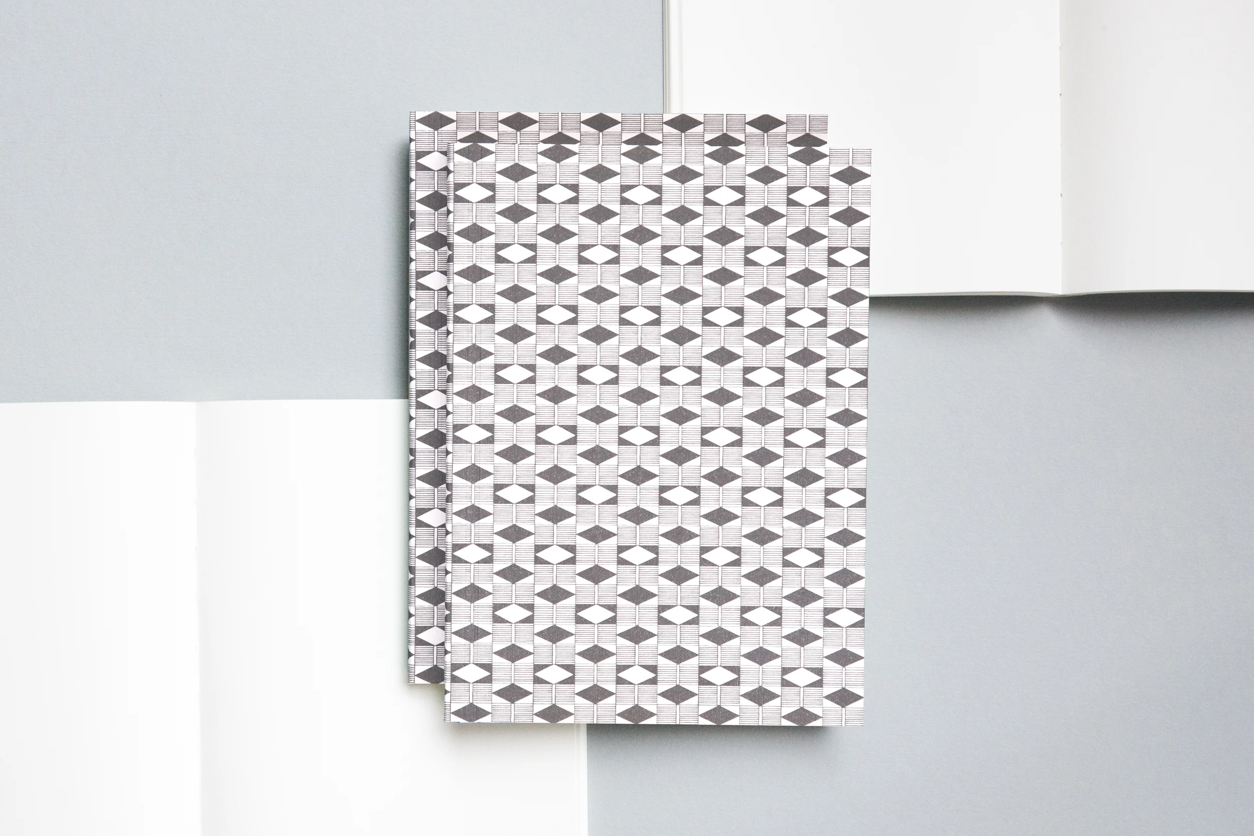 Diamond Grey A5 Layflat Notebook.jpg