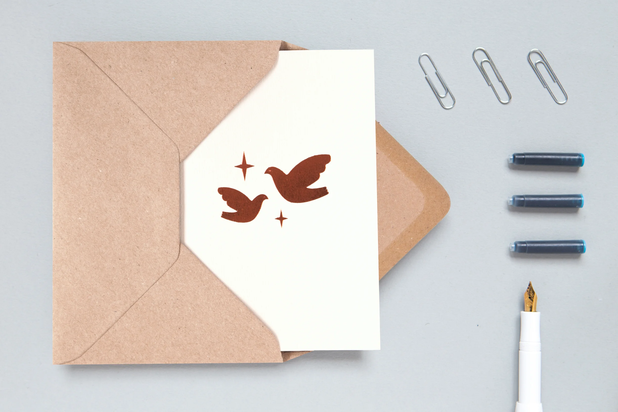 ola two doves print copper.jpg
