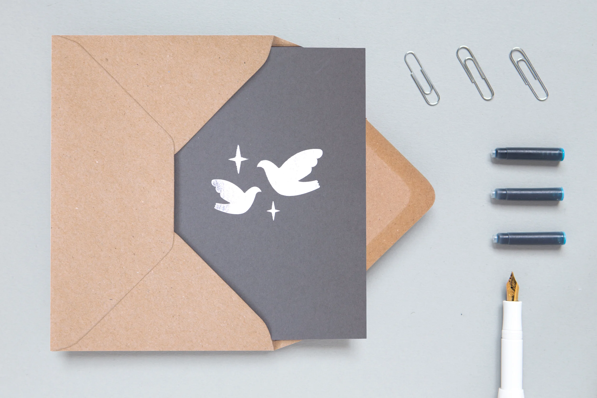 ola two doves print silver.jpg