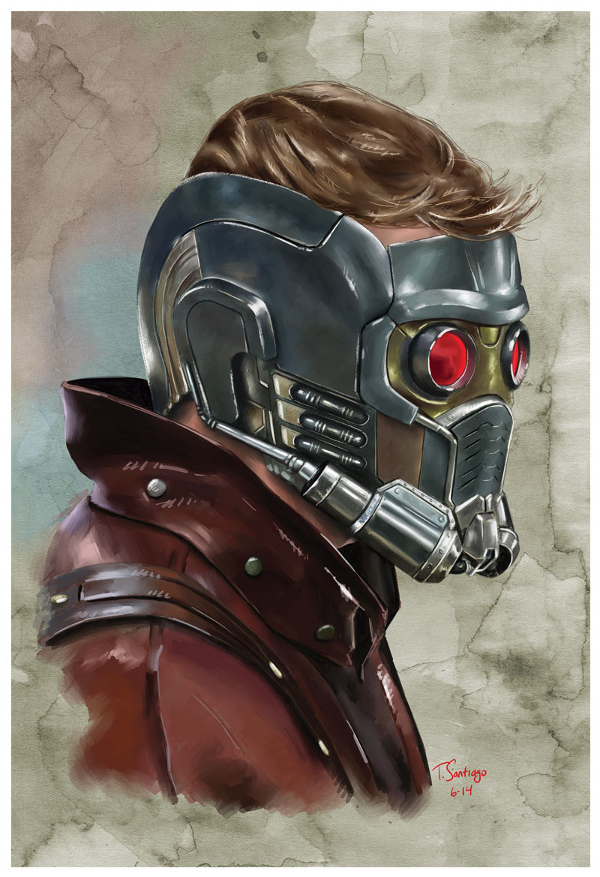 Star-Lord — Tony Santiago Art