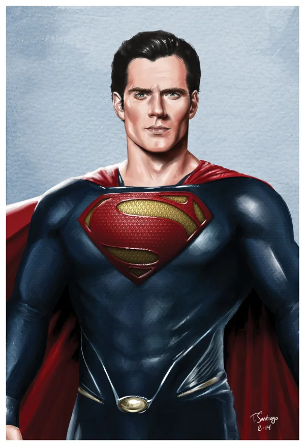 superman batman vs superman dc fan art by artist tony santiago