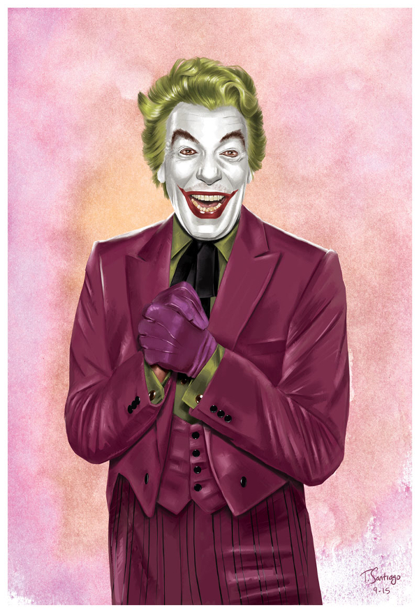 Finito Validación barba Joker (Cesar Romero) — Tony Santiago Art