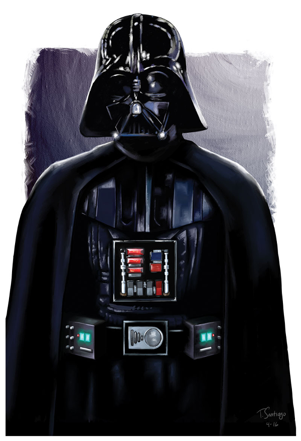 Darth Vader — Tony Santiago Art