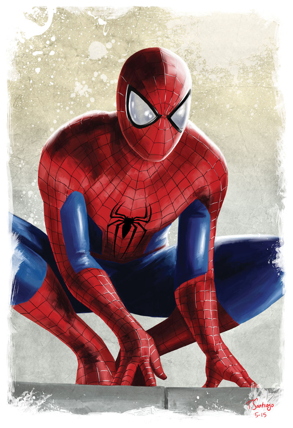 Spider-Man — Tony Santiago Art