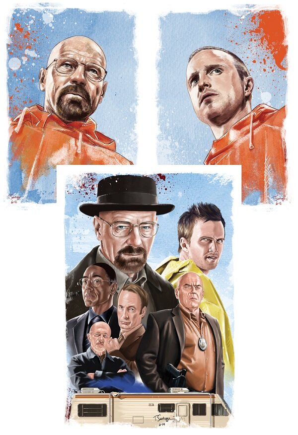 Breaking Bad Collection Art