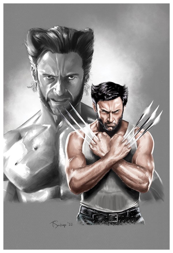 Wolverine - Logan — Tony Santiago Art