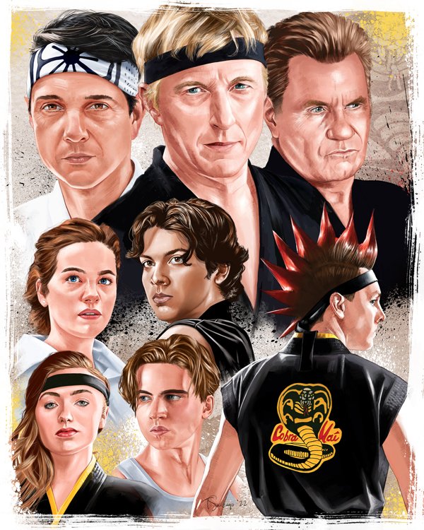 Cobra Kai — Tony Santiago Art