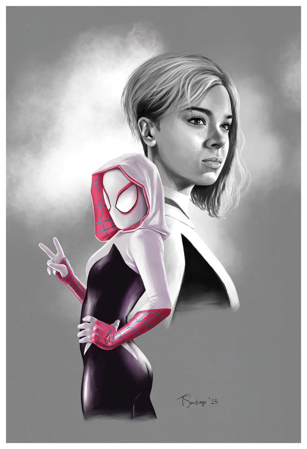 Spider-Gwen — Tony Santiago Art
