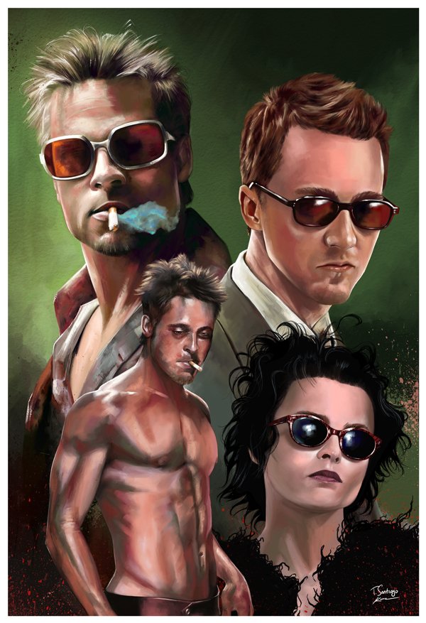 Fight Club  Poster, poster fight club 