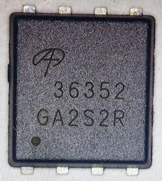 AONY36352 MOSFET 2N-CH 30V 18.5A 8DFN