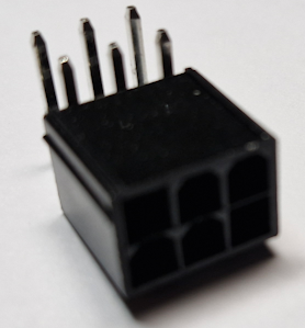 GPU 6-pin right angle
