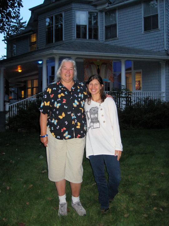 Rochelle Schieck and Carolyn Garcia in Hudson Valley, NY 2010