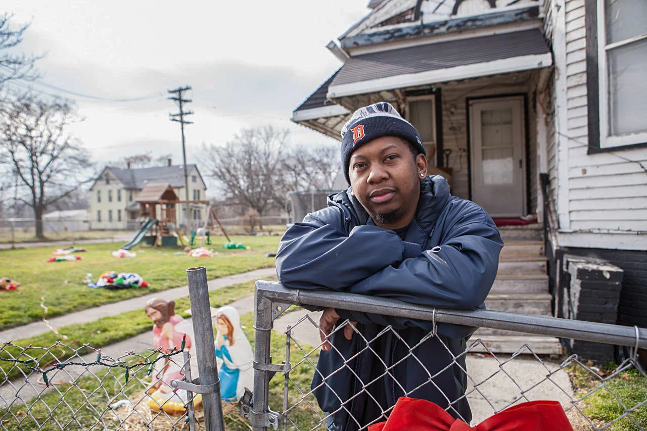 Shannon Taliaferro left Detroit at age 10. He returned to the city years later. “Detroit's got a lot to offer, it’s coming back, coming back.”